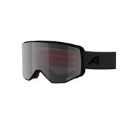 Alpina - Venet M Q-Lite S2 - Masque de ski - black matt / silver
