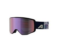 ALPINA VENET M Q-LITE - masque de ski OTG avec verres miroités et amélioration des contrastes, protection UV 100%, pour adultes