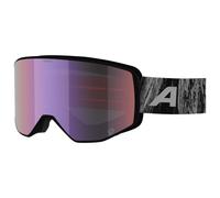 Alpina - Venet M Q S2 - Masque de ski - glacier / black matt / pink