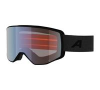 Alpina - Venet M V S1-3 - Masque de ski - black matt / blue