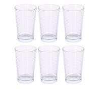 alpina Verres à eau Verres à boire - Lot de 6 verres - Résistant au lave-vaisselle - 220 ml