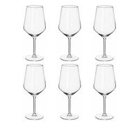 alpina Verres à Vin Rouge - Lot de 6 verres à vin - Verre à vin 53cl - Verres à vin rouge résistant au lave-vaisselle - Cadeau pour le vin rouge - Verre