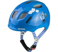 ALPINA XIMO 2 - Casque de vélo léger et sûr pour Enfants avec LED optionnel - AHOI Gloss - 49-54
