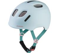 ALPINA XIMO 2 L.E. (Mat) - Casque de vélo léger et sûr pour Enfants avec LED optionnel - Pastel Turquoise Matt - 45-49