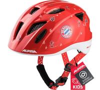 ALPINA XIMO FC BAYERN MÜNCHEN casque de vélo pour enfants rouge 45-49cm