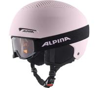 ALPINA ZUPO Set (+Piney) - Ensemble de lunettes de ski et casque de ski de qualité supérieure, sûr et robuste pour enfants