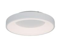 Alpinaluz Plafonnier LED rond 36W 4500lm CCT 3000K-6000K D40 cm blanc | Diffuseur PC à lumière uniforme et design circulaire bas pour salon, salle à manger, chambre, cuisine, couloir et entrée