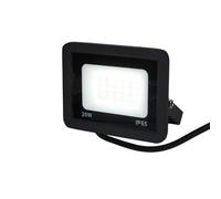 Alpinaluz Projecteur LED extérieur 20 W, 2100 lm, IP65, lumière blanche froide 6000 K, angle 120°, support réglable, boîtier résistant et puces LED CRI 80 pour jardins, garages et patio