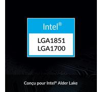 Alpine 17 CO - Ventirad, Refroidisseur de processeur, Ventilateur PWM, Dissipateur de Chaleur Radial, Top Blower, Intel LGA 1700, Roulement à Billes pour Fonctionnement continu, 250-2700 RPM