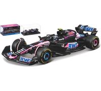 BBurago Voiture miniature Die-cast Alpine A524 1/43 avec casque #Gasly