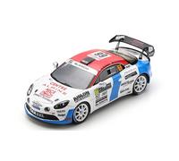 Alpine A110 #66 2nd Rgt Rally Monte Carlo 2023 D.Farley / M.Cornegl 1:43 Model