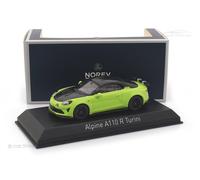 ALPINE A110R Turini vert acide mat 1/43 2025