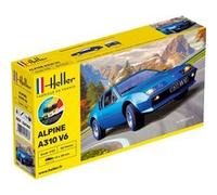 Alpine A310 V6 1/43 Heller + colle et peintures G