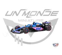 SOLIDO 1:43 Alpine A523 Blue E.OCON Monaco GP 2023