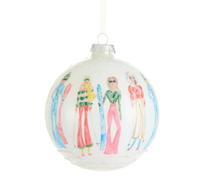 Alpine Attitude Boule en verre soufflé 12,7 cm RAZ Imports