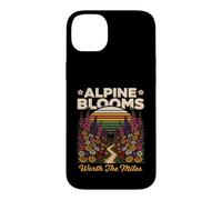 Alpine Blooms Worth The Miles Randonnée Nature Coque pour iPhone 14 Plus