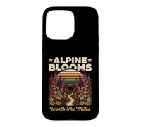 Alpine Blooms Worth The Miles Randonnée Nature Coque pour iPhone 15 Pro Max