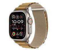 Alpine - Bracelets de sport en nylon compatible avec Apple Watch Ultra pour homme et femme - 49 mm, 46 mm, 45 mm, 44 mm, 42 mm - Bracelet de boucle extensible avec crochet en D pour iWatch Series 10