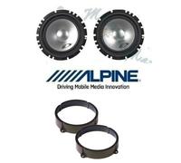 ALPINE PAIRES DE WOOFERS 165Mm ENCEINTES DU KIT SXE-1750S ENCEINTES AUTO
