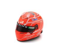 Alpine F1 Esteban Ocon 2023 Special Mini Casque Modèle 1/5 Rouge avec Vitrine Livrée Monaco GP