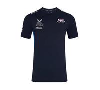 Alpine F1 Team 2025 Set Up T-Shirt, Collection Officielle, Bleu Marine, Manches Courtes, bleu, S