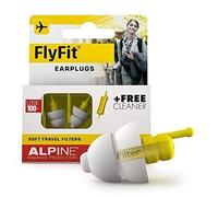 Alpine FlyFit Bouchons d'Oreilles protection auditive pour avion - Régule la Pression d'Air et Prévenir les Douleurs du Tympan -