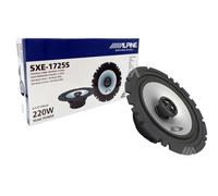 ALPINE Haut-Parleur Unique 1 Pièce SXE-1725S pour Voiture 2Vie Coax 165mm 220W