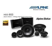 Alpine HDZ-653 16,5 cm (6,5 pouces) 3 voies composants système de haut-parleu...