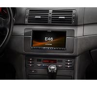 Alpine iLX-705E46 Station multimédia numérique 7" de qualité supérieure pour BMW Série 3 E46 avec radio numérique DAB+, Apple CarPlay et Android Auto