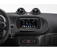 Alpine iLX-705S453B Récepteur multimédia numérique compatible avec Smart Fortwo/FourFour (453) à partir de l'année de construction 2014