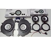 Alpine Kit 6 haut-parleurs pour Renault Clio 4 série 12-20 - Avant et Arrière - Noir - Caisses - 2 ans de garantie - Classique - Pour les voitures