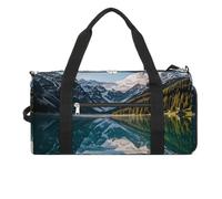 Alpine Lake Sac de sport fourre-tout léger pour homme et femme Blanc Taille unique, blanc, Taille unique