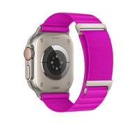 Alpine Loop Bracelet compatible avec Apple Watch Ultra Watch, bracelet Alpine Watch avec fermoir en C en métal pour iWatch Series Ultra 2/Ultra 9 8 7 6 5 4 3 2 1 SE/SE 2, 38/40/41/Series 10-42mm