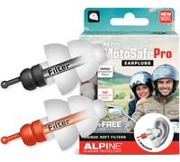 Alpine Motosafe Pro Earplugs Blanc