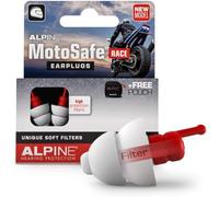 Alpine MotoSafe Race Bouchons d'oreilles - Protections auditives pour la moto - La référence de tous les motards - Réduit le bruit du vent dans le casque - Hypoallergéniques et réutilisables