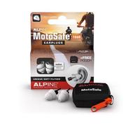 Alpine MotoSafe TOUR, protection auditive Noir/Blanc Noir/Blanc