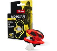 Alpine MotoSafe Tour Bouchons d'oreilles Anti-Bruit Moto | Protection Auditive Certifiée CE | Réduction du Bruit 17 dB (SNR) | Élimine le Bruit du Vent | Hypoallergéniques et Réutilisables