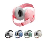Alpine Muffy Baby Casque Anti Bruit Bébé : Protection Auditive Pour Bébés et Tout-Petits Jusqu'à 48 Mois - Certifié CE - Améliore le Sommeil Pendant les Déplacements - Réglable - Rose Clair