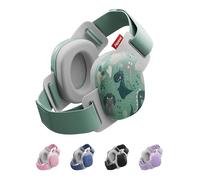 Alpine Muffy Baby Confort - Casque Anti Bruit Bebe, Certifiée CE, Bandeau pour un maintien sûr, Protection Auditive pour Enfants Jusqu’à 5 Ans, Réduction Du Son De 24 dB, Dinos Rigolos