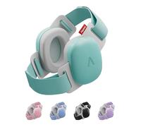 Alpine Muffy Baby Confort - Casque Anti Bruit Bebe, Certifiée CE, Bandeau pour un maintien sûr, Protection Auditive pour Enfants Jusqu’à 5 Ans, Réduction Du Son De 24 dB, Aqua Bleu