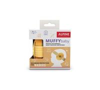 Alpen Casque anti-bruit bandeau pour bébé Muffy Baby -23 dB Jaune