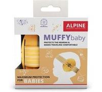 Alpen Casque anti-bruit bandeau pour bébé Muffy Baby -23 dB Jaune