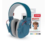 Alpine Muffy Casque Anti-Bruit : protection auditive pour enfants jusqu'à 16 ans - CE Certifié - Confortable et réglable - Prévient les troubles auditifs - Robuste et facile à ranger - Bleu