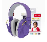 Alpine Muffy Kids - couteur d'annulation du bruit pour enfants - CE & ANSI Certified - 25db - Sensory & Concentration Aid - Purple