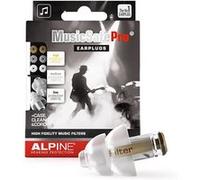 Alpine Bouchons d'oreilles MusicSafe Pro Transparent - Gel de silice, 3 niveaux d'atténuation