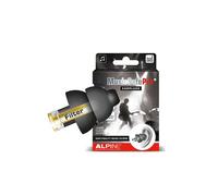 Alpine Bouchons d'oreilles MusicSafe Pro - Protections auditives pour musiciens, 3 filtres, Noir