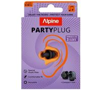 Alpine PartyPlug Multisize Bouchons d'Oreille 19dB Festival Concert Noir