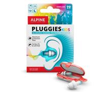 Alpine Bouchons d'oreille Pluggies Kids – Hypoallergéniques, étanches – 2 pièces