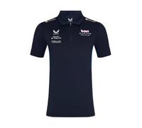 Alpine Polo Team F1 – Collection officielle 2025 – Bleu manches courtes – Taille S
