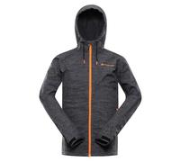 ALPINE PRO HERAS Veste softshell pour homme - Veste de sport imperméable et coupe-vent - Veste demi-saison fonctionnelle pour l'automne, la randonnée, la course, le cyclisme et l'extérieur, gris, L